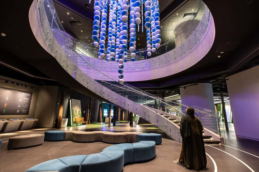 3-2-1 Qatar Olympic and Sports Museum: Admission Ticket - A sports museum with a strong architectural opening