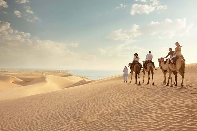 Combo Doha City and Desert Safari Tour Qatar - Khor Al Adaid: where sand meets the sea