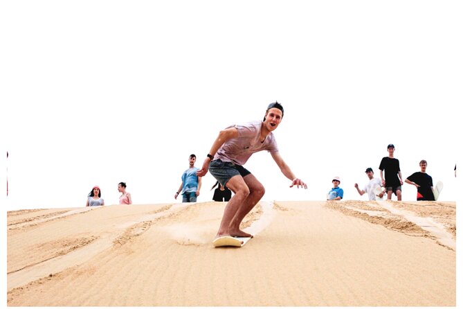 Desert Safari Combo: Camel Ride, Sandboarding & Inland Sea Visit - From Doha to Sealine Beach by 4WD