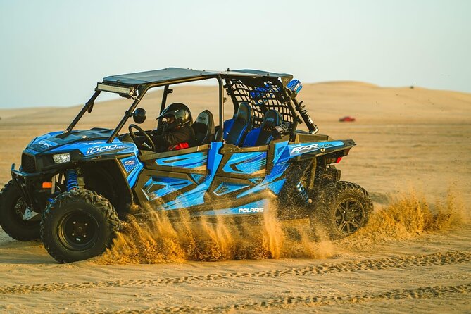 Desert Safari Dune Bashing Camel Ride Sand Surfing Atv or Buggy - Sealine Beach and the final coastal view