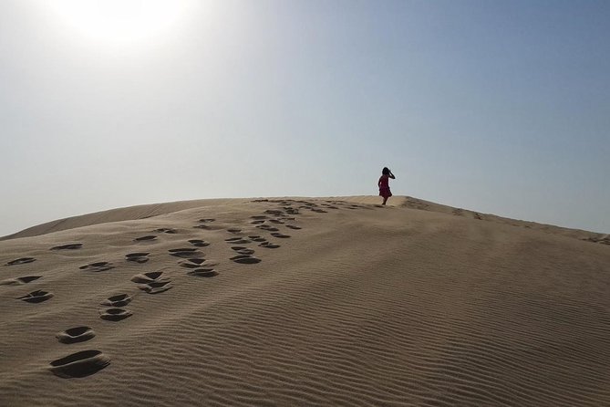 Desert safari, Dune bashing, sandboarding, camel, ATV Option - Dune bashing delivers the biggest rush