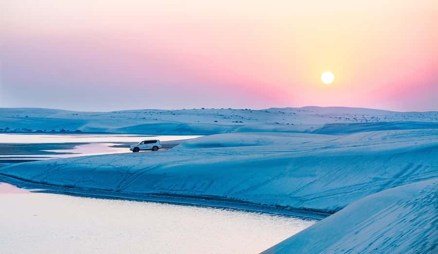 Doha Activities: Desert Safari, Dune Bashing & Inland Sea - Khor Al Adaid, Qatar’s Inland Sea