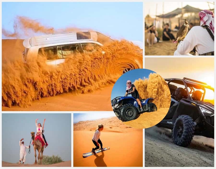Doha Adventure Quad Bike Safari, Camel Ride & Refreshments - Key points before you book