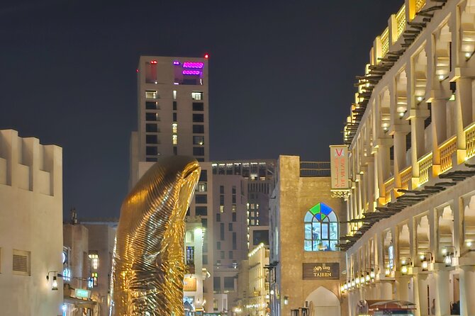 Doha All Inclusive Night City Tour with Traditional Dhow Boat - Lusail and the I Love Lusail statue: a look at the future