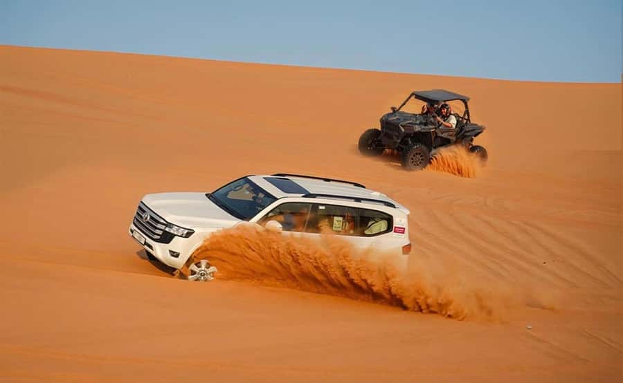 Doha: ATV/Desert Safari with Activities and Inland Sea Stop - Golden Dunes and the real thrill of dune bashing