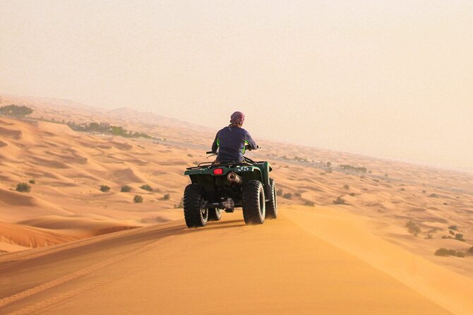 Doha ATV Quad Bike Adventure in the Middle of Desert Qatar - Leaving Doha in an air-conditioned vehicle