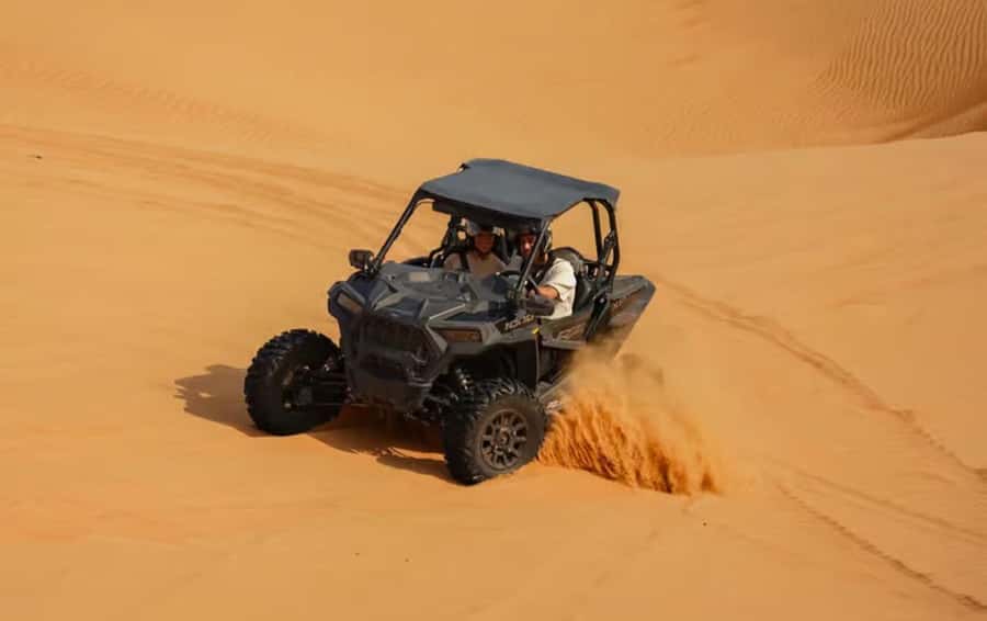 Doha: ATV Quad, Buggy Dune Bashing,Camel Ride & Sandboarding - Camel riding, tea, and a slower 30-minute pause