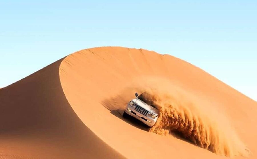 Doha:ATV,Quad or Buggy Dune Bashing,CamelRide & Sandboarding - Dune bashing across Mesaieed and the Inland Sea