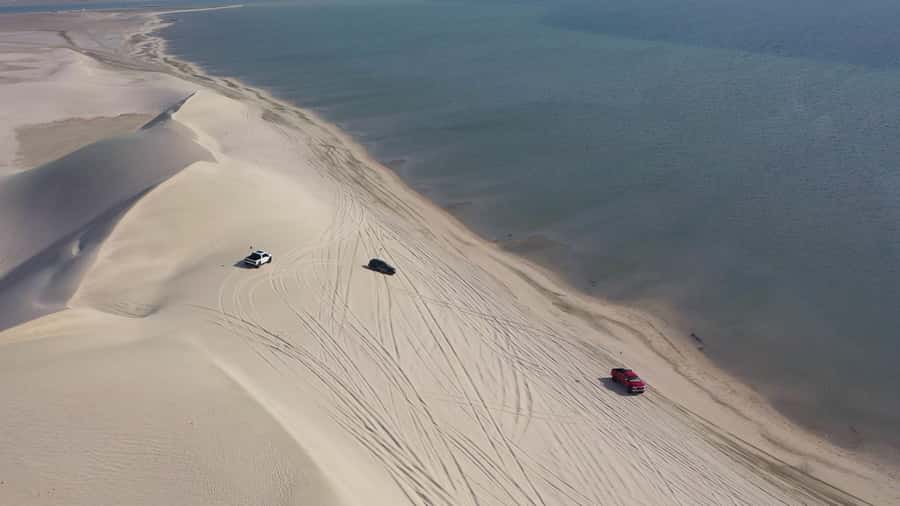 Doha: ATV/Quad, Safari 4x4, Camels, Sandboarding& Inland Sea - Sandboarding without the fuss