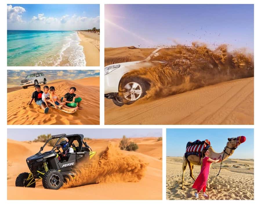 Doha: Budget Friendly Desert Safari,CamelRide & Sandboarding - Setting out from Al Wakrah Municipality