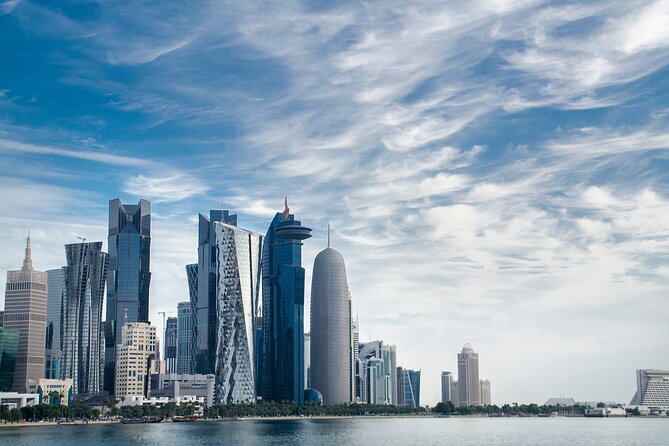 Doha City & Monster Bus Combo Tour - Corniche: Doha’s seven-kilometer first impression
