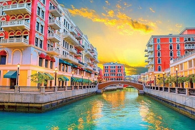 Doha City Souq Waqif Katara Pearl Qatar and Old Doha Port Tour - The Pearl Qatar: modern Doha beside the Gulf