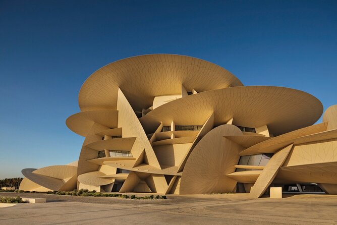 Doha City Tour | Souq Waqif | Courniche | The Pearl | Katara etc - Starting at the dhow harbor and Doha skyline