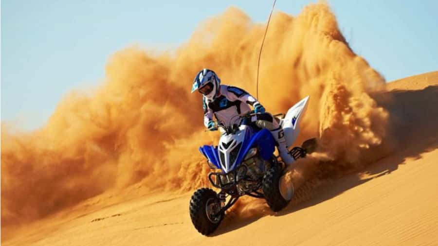 Doha: Combo Private Tour of Desert Safari with ATV Ride - Sandboarding with the board provided