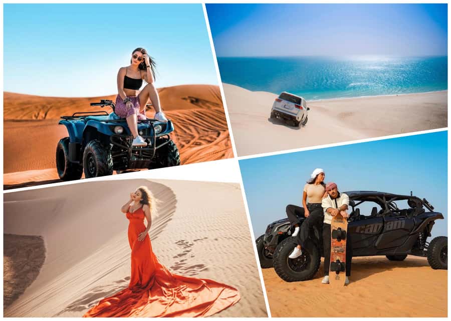 Doha: Desert 4x4, ATV/Quad, Camels, Sandboarding, Inland sea - Dune bashing: thrilling, but not gentle