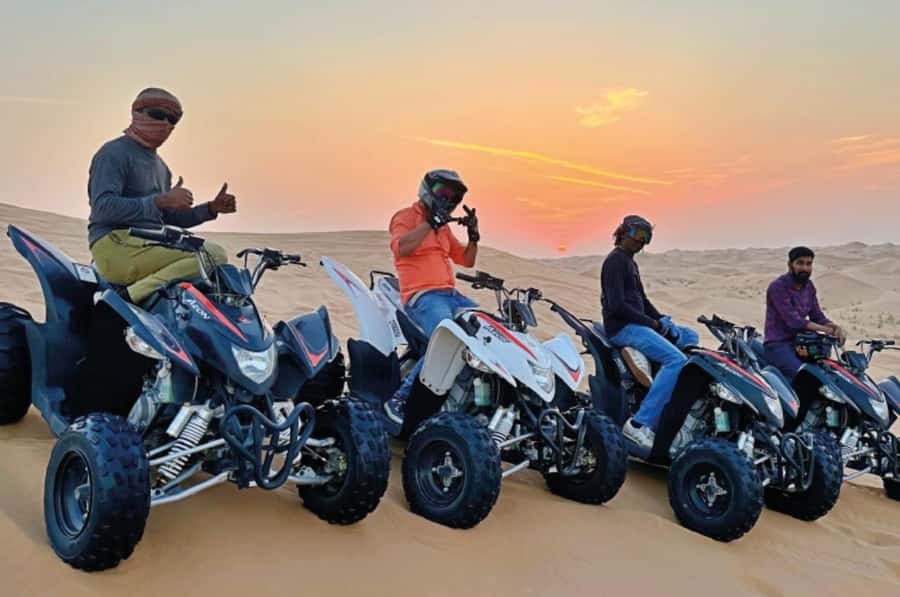 Doha: Desert All Activities ATV Quad Bike, Dune Bashing - What the $19 price really gets you