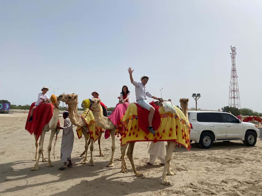 DOHA: Desert safari +Dune Bashing, Camel ride & Quad bikes - From Doha streets to Sealine Beach