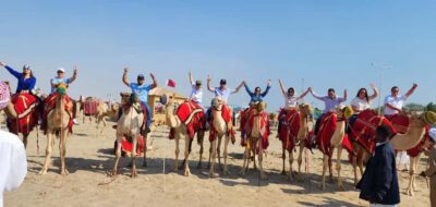 Desert safari +Dune Bashing, Camel ride & Quad bikes