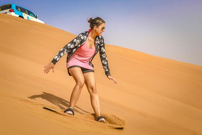 Doha: Desert Safari: Dune Bashing, Quad Bikes & Camel Rides - From National Museum station to the open desert