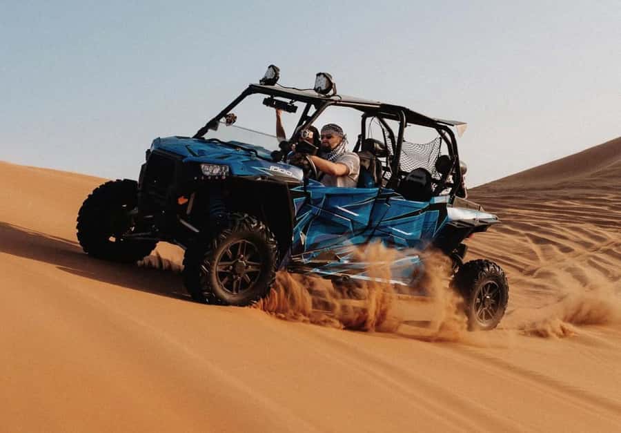 Doha: Desert Safari Experience – Quad Bike, Buggy/Camel Ride - Sandboarding on the Qatari Dunes