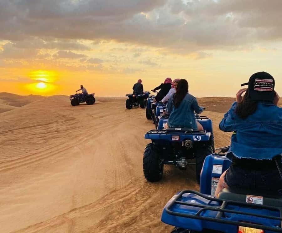 Doha: Desert Safari Experience – Quad Bike, Buggy/Camel Ride - A Fast, Full Four and a Half Hours
