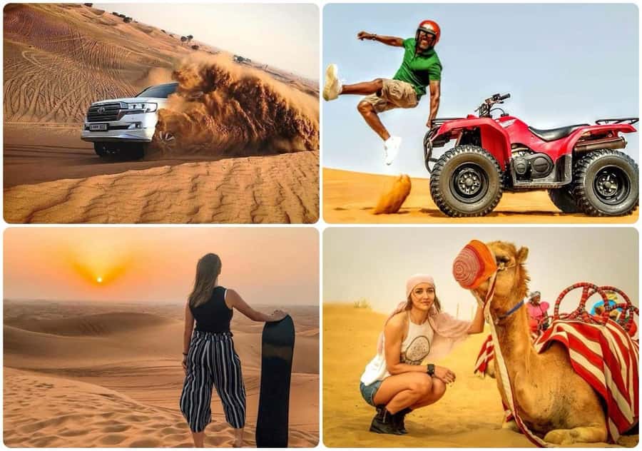 Doha: Desert Safari, Quad Bike, Camel Ride & Inland Sea Tour - What $53 buys you in 270 minutes