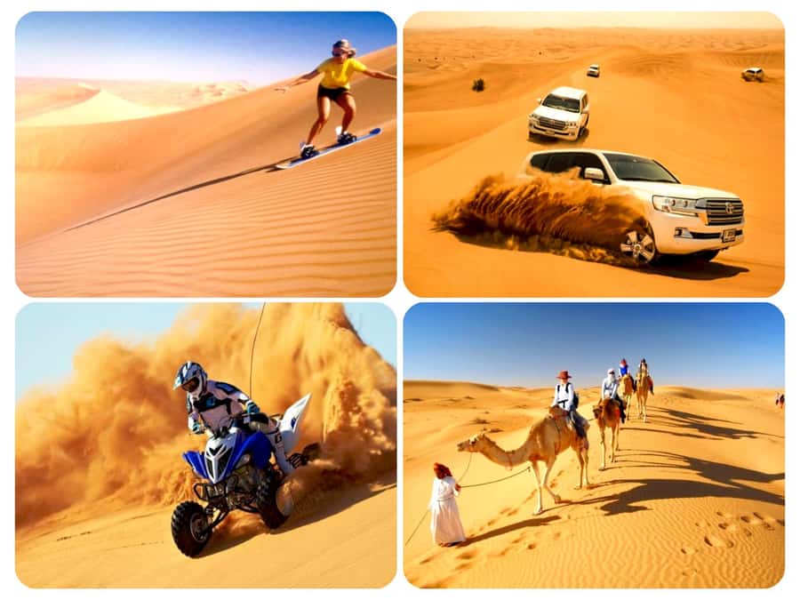 Doha: Desert Safari, Quad Biking, Sand Boarding & Camel Ride - Sealine Beach and the Bedouin camp