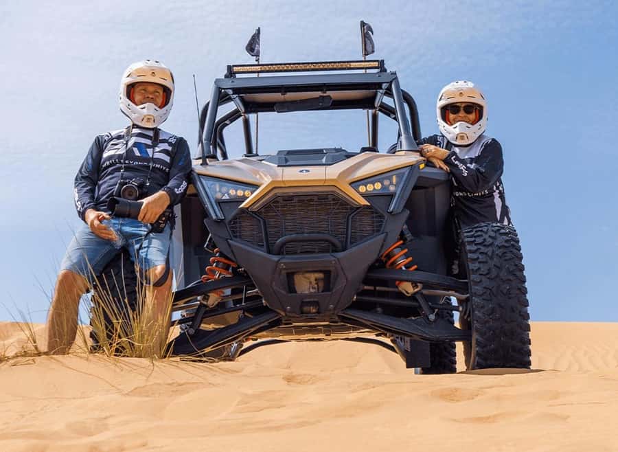 Doha: Desert Safari, Quad Biking, Sand Boarding & Camel Ride - Reaching the Inland Sea near Saudi Arabia