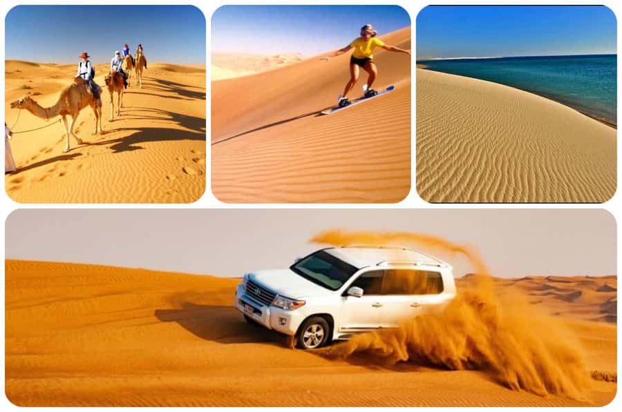 Doha: Desert Safari with Camel Ride Family Friendly Tour - Starting from Doha in a 4x4