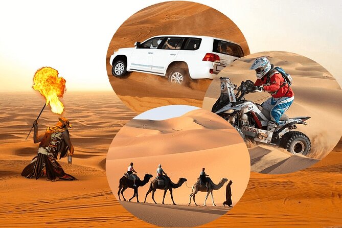 Doha: Desert Safari With Quad bike ,Camel Ride And Sand Boarding - Key points before you book