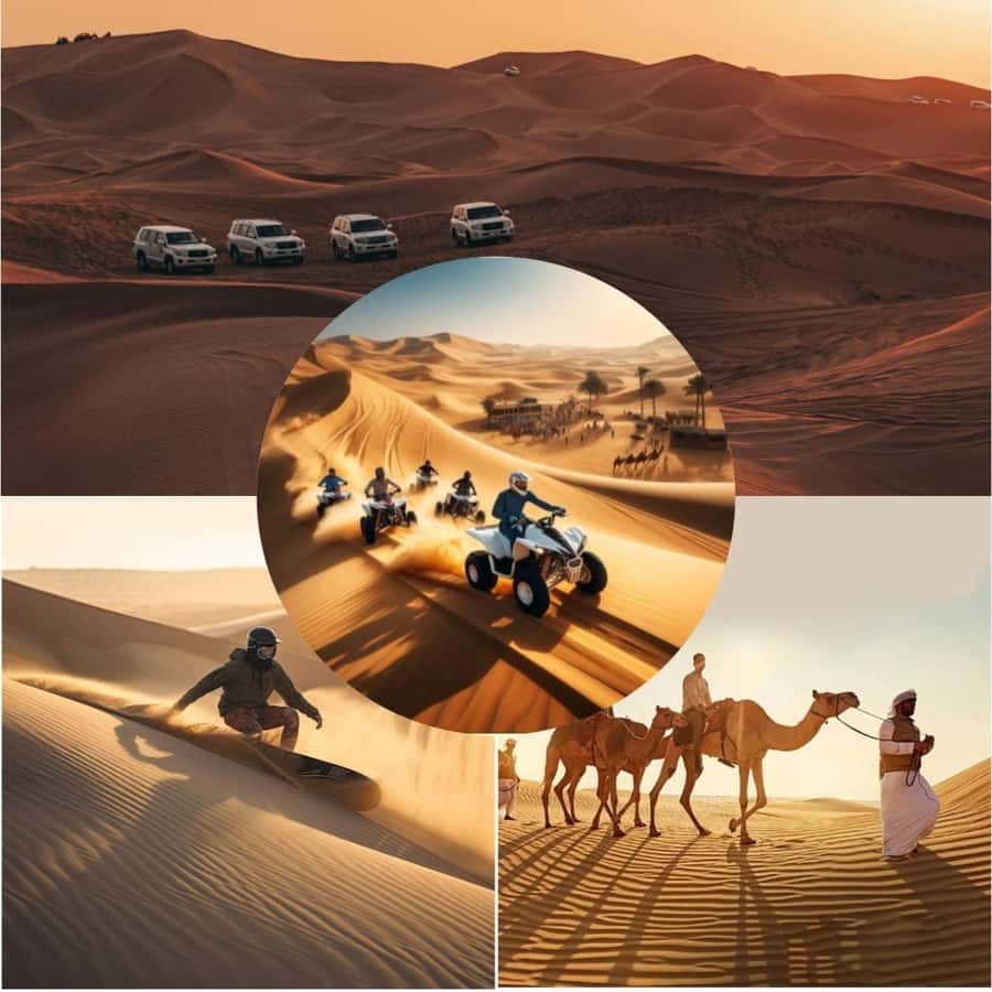 Doha: Desert Safari with Quad Bike, Sandboard & Camel Ride - Quad bike or dune buggy?