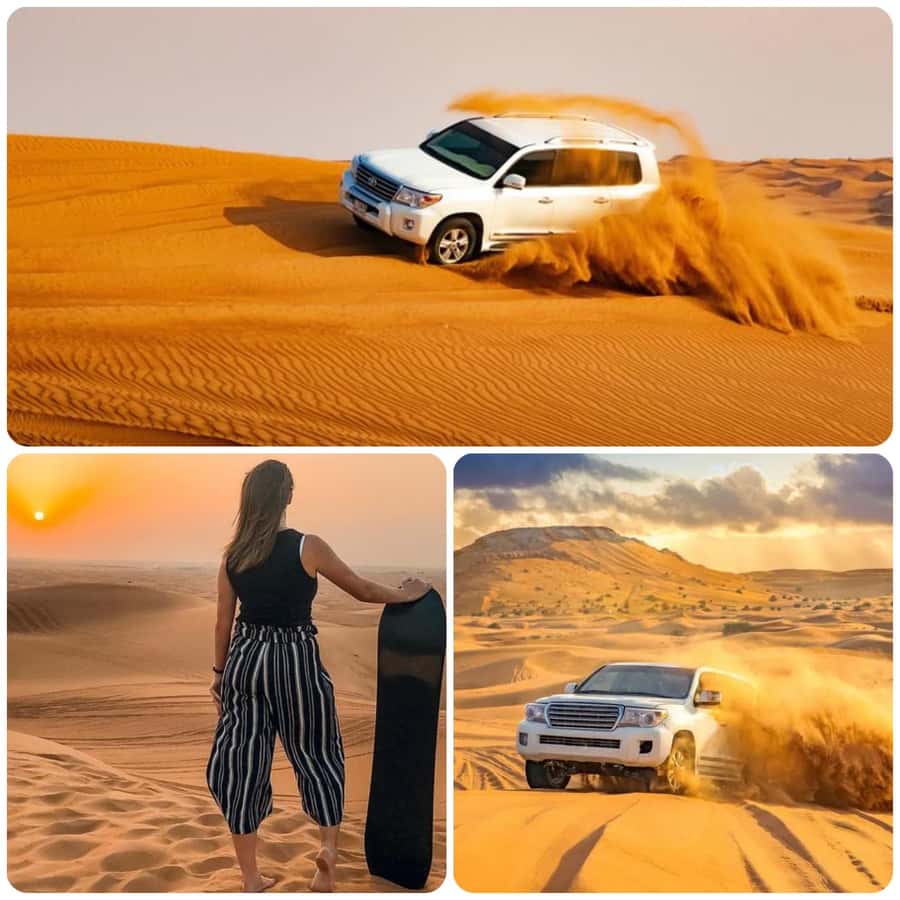 Doha : Full day Combo Tour to Doha City And Desert Safari - Katara Cultural Village adds context