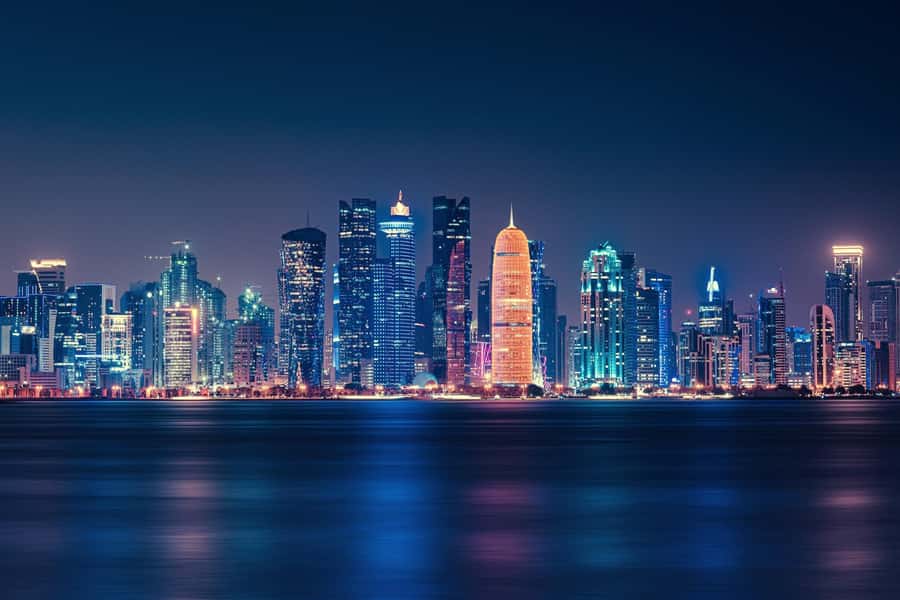 Doha Full Day Guided Tour in Qatar North and West - Purple Island, a coastal stop with an unusual name