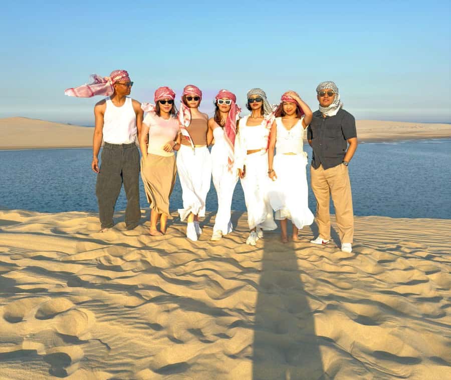 Doha: Guided Desert Safari Tour with Pickup & Drop Service - Pickup and the 45-minute ride south