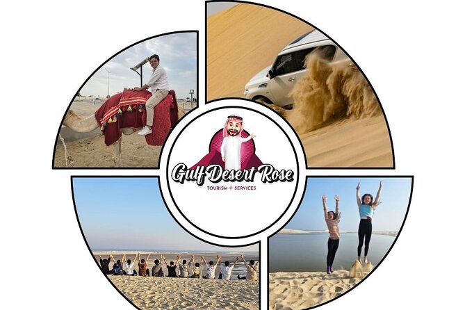 Doha Half Day Desert Safari Dune Bashing Camel Ride Sandboarding - The 50-minute ride from Doha to the sand