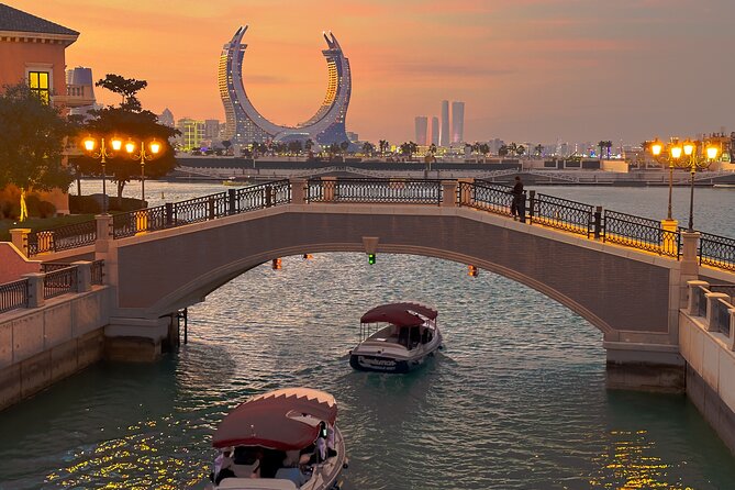 Doha Highlights Private City Tour with Licensed Tour Guide - The National Museum’s desert rose design