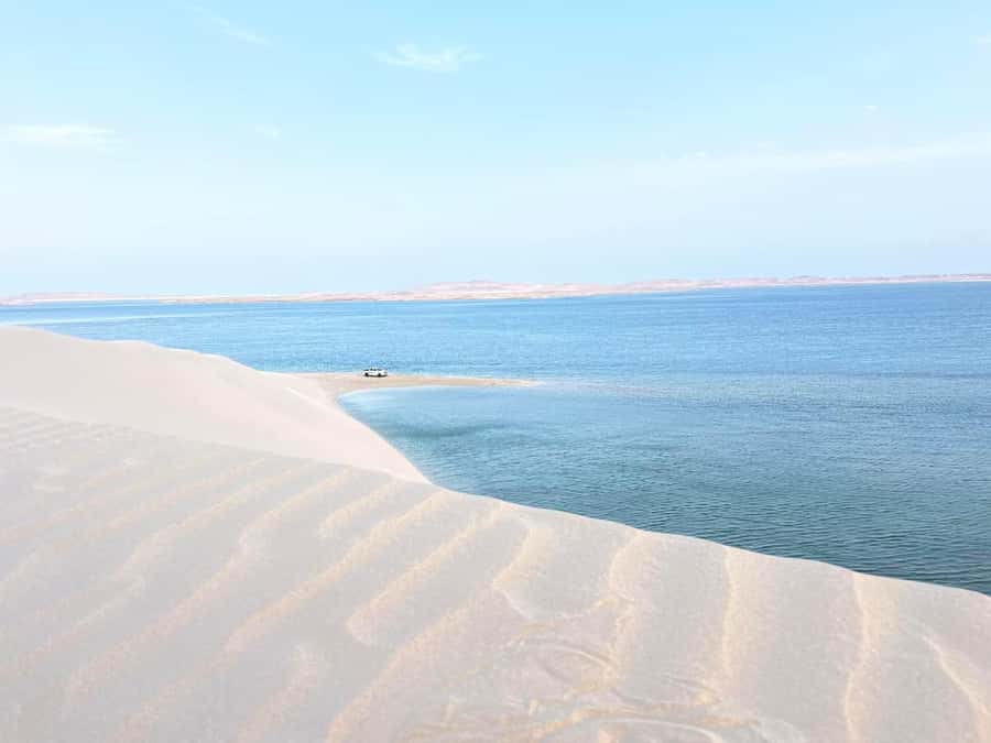 Doha : Inland Sea Desert Safari ,Camel Ride & Sandboarding - What this four-hour Inland Sea safari really offers