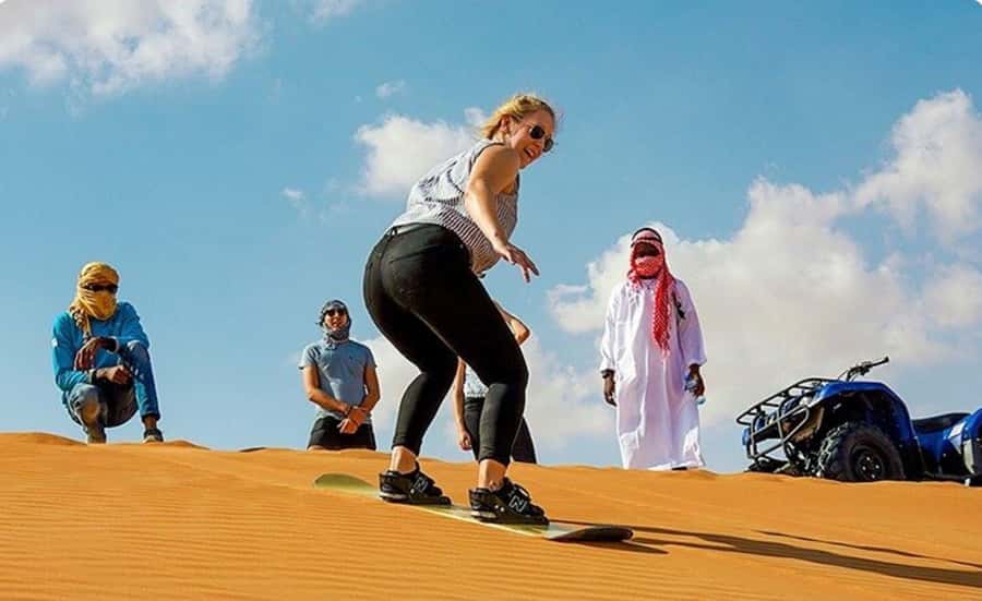 Doha : Inland Sea Desert Safari ,Camel Ride & Sandboarding - Is $15 good value for four hours?