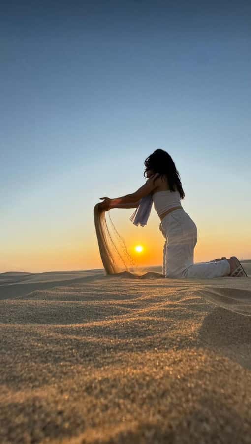 Doha: inland sea Tour With Dune Bashing &Sandboarding fun - Camel Riding at the Desert Edge