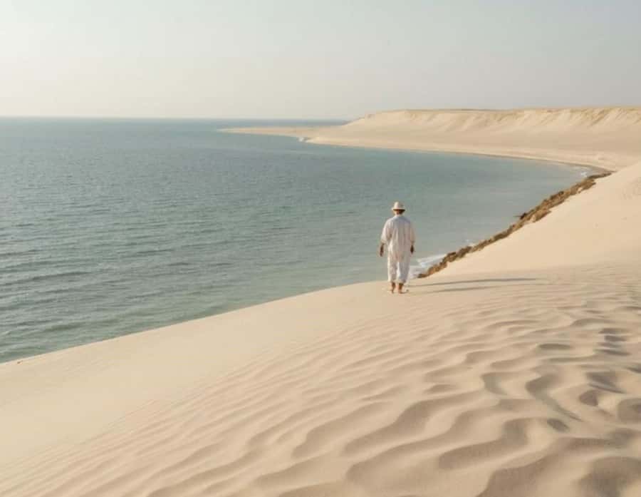 Doha: InlandSea Tour,Camel,Sand Boarding With All Activities - The one-hour drive to Mesaieed