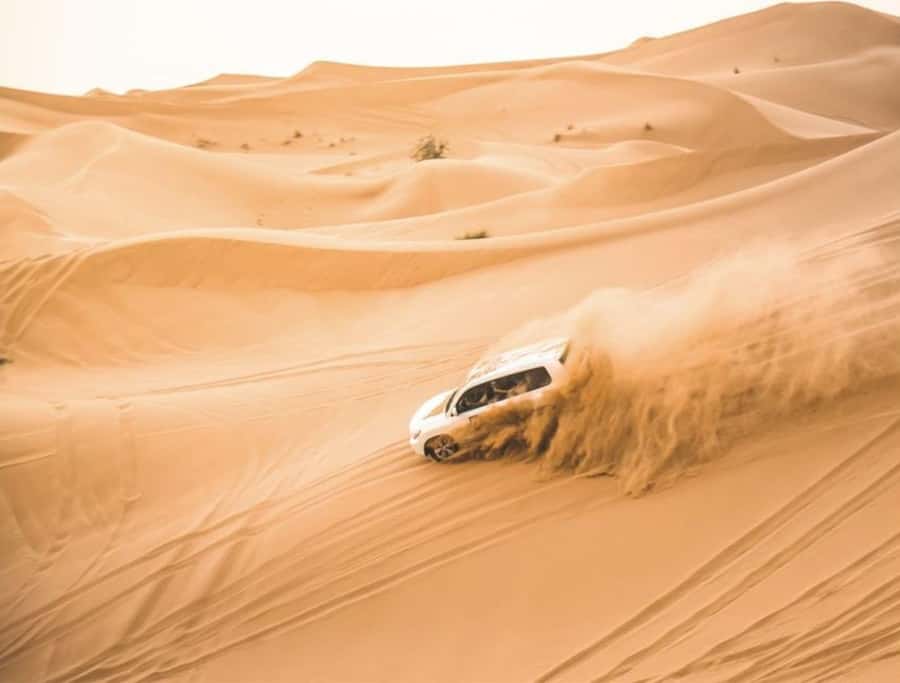Doha: InlandSea Tour,Camel,Sand Boarding With All Activities - Sunset photographs and the return to Doha