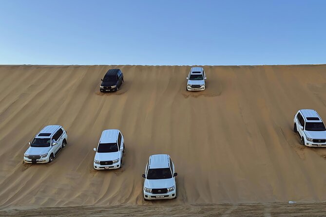 Doha: Luxury Desert Safari, Quad Bike & Sandboarding - Sealine Beach and a short camel ride
