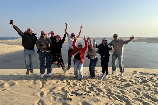 Doha: Luxury Desert Safari, Quad Bike & Sandboarding - Sandboarding without a long learning curve