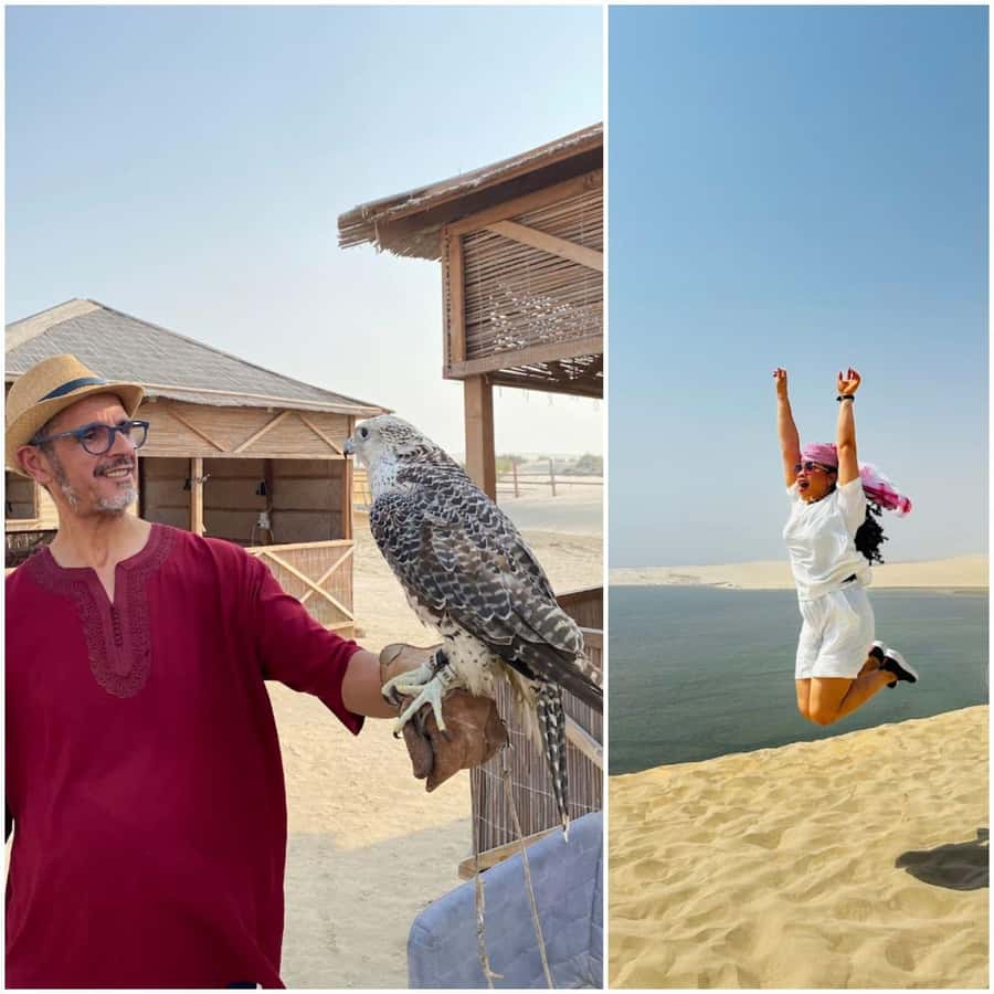 Doha: Night Desert Safari + Camel ride + Stargazing & Relax - Leaving Doha for Sealine after dark