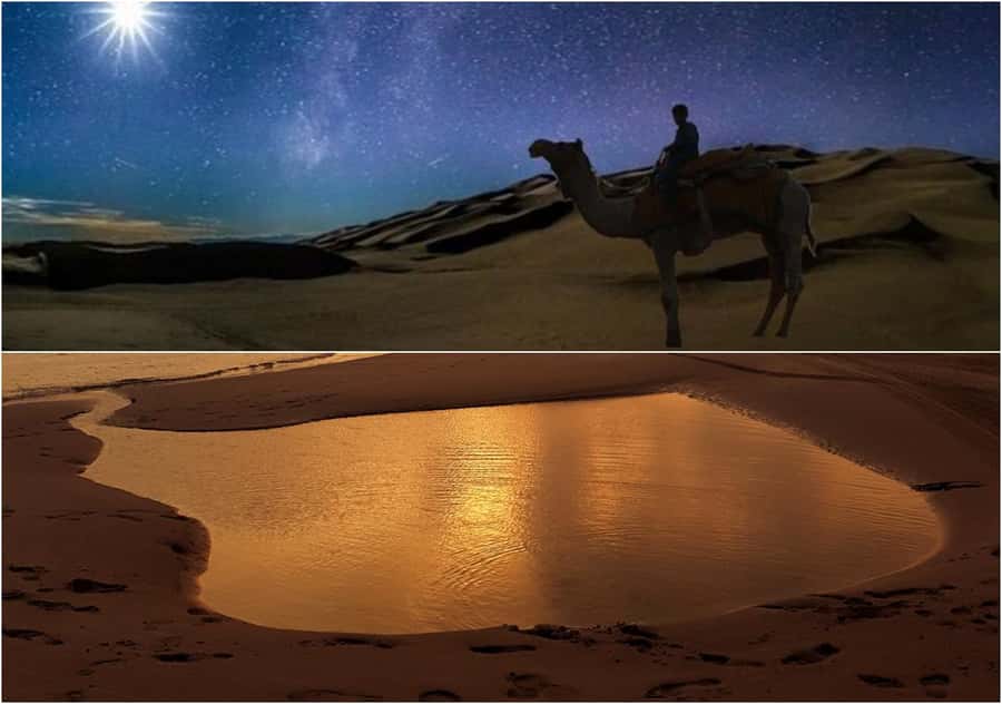 Doha Night Desert Safari Stargazing And Camel Ride - Stargazing under Qatar’s night sky