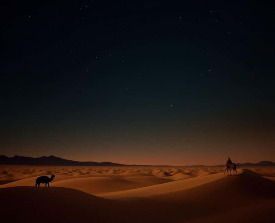 Doha : Night Desert Safari with Dune Bashing & Stargazing - Camel riding and the traditional tent stop