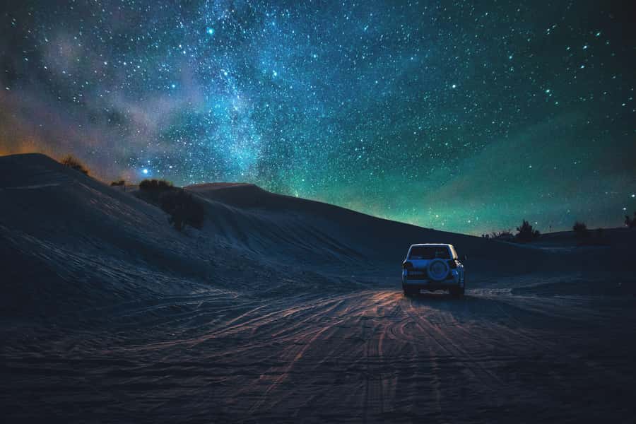 Doha: Night Desert Safari With Stargazing and Inland Sea - Tea, water, and the practical comfort level