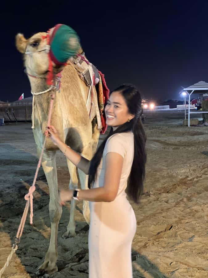 Doha: Night DesertSafari DuneBashing Sandboarding CamelRide - Who will enjoy this night safari most
