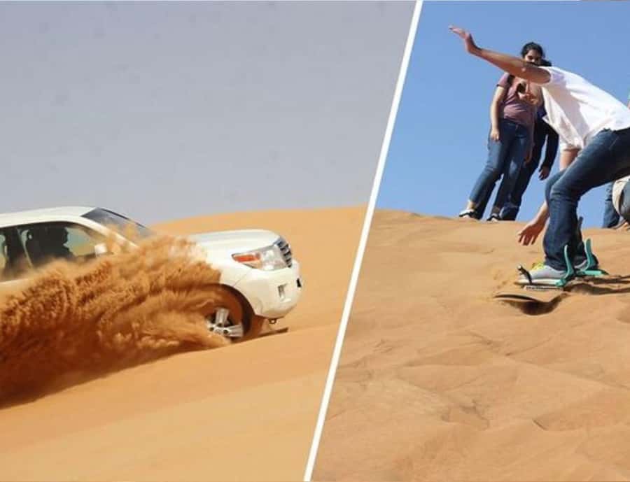 Doha: Night Inland Sea Desert Safari with Full Activities - Quad biking and the package details