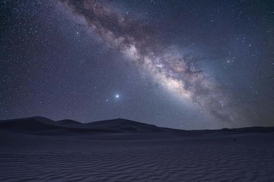 Doha: Night Safari with Dune Bashing and Camel Ride - The Inland Sea Beach stop